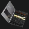 Giorgione 12 Pieces Paint Brush Set Includes Carrying Case With Free Pencil And Sponge For Acrylic, Oil, Watercolor And Gouache - Image 4
