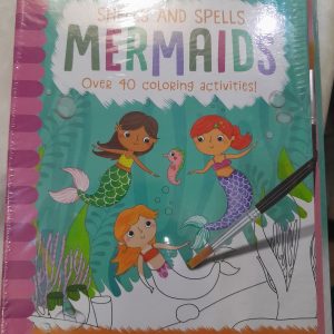 Paint with water mermaids
