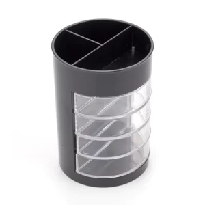 Comix Round Pen Stand, Multi-Purpose Pen Organizer 2101 – Black