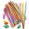 Pack Of 100 - Pipe Cleaner Velvet Sticks