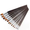 Bianyo Flat 13Pcs Oil Brush Set Paint Brush Set - Image 4