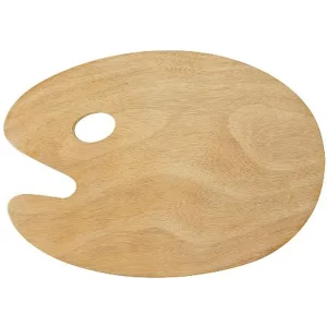 Wooden Artist Pallette For Oil And Acrylics 16 Inch / 40 Cm