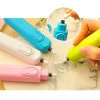 Hello Battery Operated Electric Eraser Set With 12 Pcs Colorful Eraser Refills & Fan - Image 2