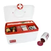 First Aid Emergency Medical Medicine Plastic Box With Tray - Small (8.46 Inches) And Large (10.75 Inches) - Image 3