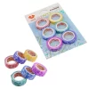 Pack Of 6Pcs Floral Decorative Washi Tape Masking Tape (6 Different Attractive Patterns) - Image 2