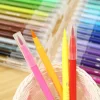 Pack Of 24 Deli Brush Marker Felt Pen Watercolor Brush Markers For Calligraphy Markers Sketching, Painting And Coloring - Multicolor - Image 2