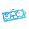 1Pc - Spirograph Geometric Ruler Stencil - Image 3