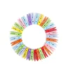 Pack Of 50Pcs Multicolour Wooden Pegs - Image 3