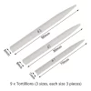 3 Pieces Set Charcoal Blending Stamp - White - Image 3