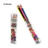 Pack Of 4 Pcs Set - 48 Pcs My Pencil Jar - 40 Pcs Erasers - 10 Pcs Sp-10 Ink Pen - 12 Pcs Oro Colours - Image 3