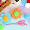 3Cm (Large) Flourcent Pompoms Craft Assorted Colors - Image 3