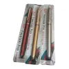 Pack Of 4 Pcs Set - 48 Pcs My Pencil Jar - 40 Pcs Erasers - 3 Pcs Ink Pen - 12 Pcs Oro Colours - Image 3