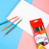 Deli Ec00520 School Dual Color Pencil - 12Pcs/Pack - 24 Color Student Coloring - Image 3