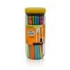 Pack Of 4 Pcs Set - 48 Pcs My Pencil Jar - 40 Pcs Erasers - 3 Pcs Ink Pen - 12 Pcs Oro Colours - Image 4