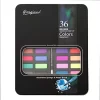 W-3600 Giorgione 36 Colors Solid Watercolor Paints With Painting Brush In Sponge Tin Box - Image 4