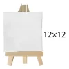 Canvas Set Of 4 With Wooden Easel 12/10/8/6 - Image 5