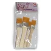 Pack Of 4 - Nylon Hair Painting Brush Oil Watercolor Water Powder Propylene Different Size Paint Brushes School Wall Art Supply - Image 2