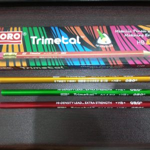 ORO – Trimetal Triangular Pencils – Pack of 12