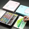 Keep Smiling 36 Colors Solid Watercolor Transparent Paints (In Tin Box) - Image 2