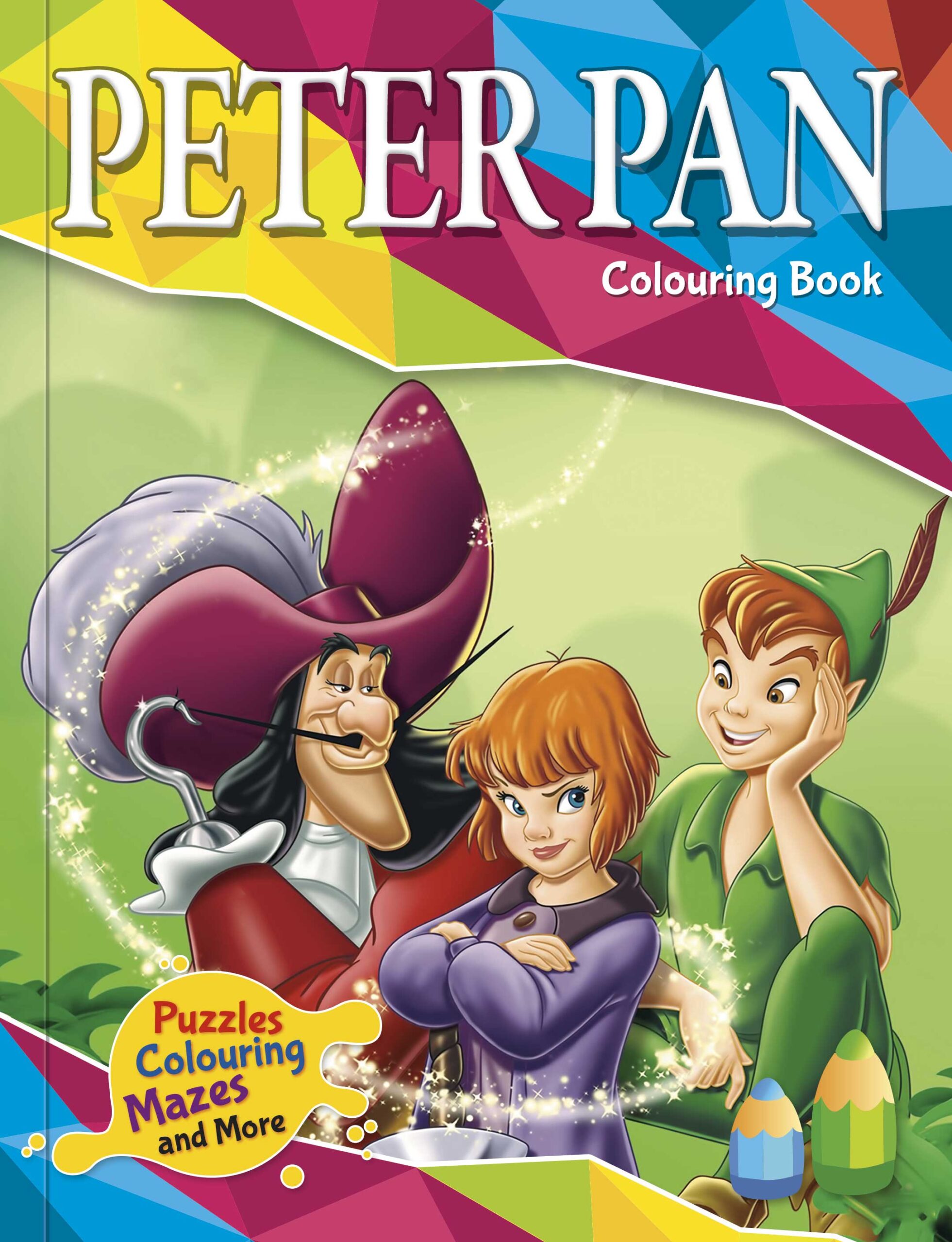 Peter Pan Colouring Book