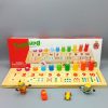 Montessori Mathematics Teaching Logarithmic Board – Educational Toy