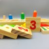Montessori Mathematics Teaching Logarithmic Board – Educational Toy - Image 4