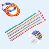 10 Pcs Colorful Magic Bendy Flexible Soft Pencil With Eraser - Image 2