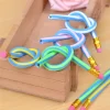 10 Pcs Colorful Magic Bendy Flexible Soft Pencil With Eraser - Image 3