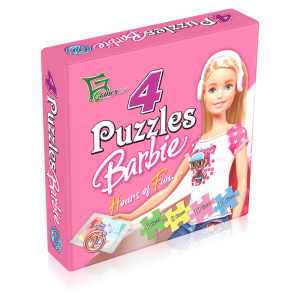 “Barbie” 4 in 1 Puzzles