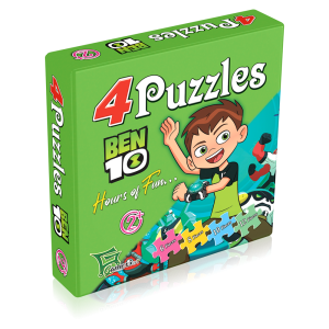 “BEN 10” 4 in 1 Puzzles