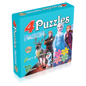 “FROZEN” 4 in 1 Puzzles