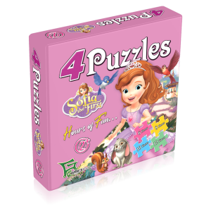 “SOFIA” 4 in 1 Puzzles