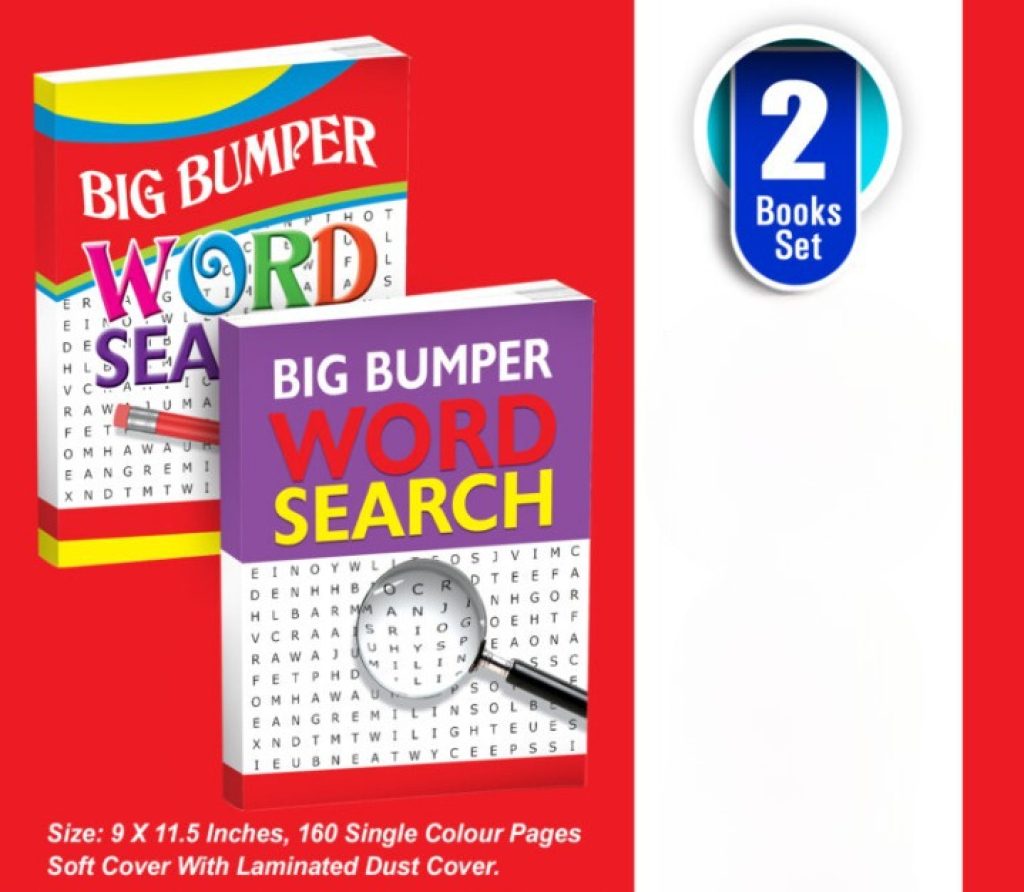 Big Bumper Word Search 2 books