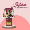 Role Play Kids Play Kitchen Set