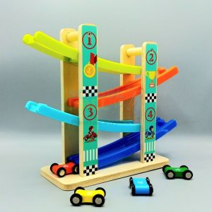 Four Track Scooter – Wooden