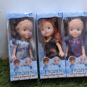 Olaf’s frozen doll set ELSA and ANNA