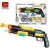 FunBlast 2 in 1 Water Shoot Gun with 3 Bowling Pins & 6 Soft Ball Bullet Toy Gun - Image 5