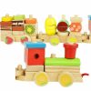 Wooden Train Blocks 30 Pieces Fruit 42cm - Image 4