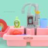 Children Simulation Kitchen Sink Toys For Girls - Image 4