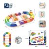 Enter Arena Park Building Games 54 PCS Puzzle Assembly Race Railway Train Track - Image 6
