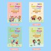 Sky-Touch Sank Magic Practice Copybook For Kids (Four Books With Pen) Multicolor - Image 2