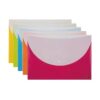 Deli Rio Series EF10302 2-Pocket Legal Button File Bag
