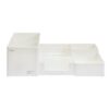 Deli Quali Desk Organizer 6 Compartments White