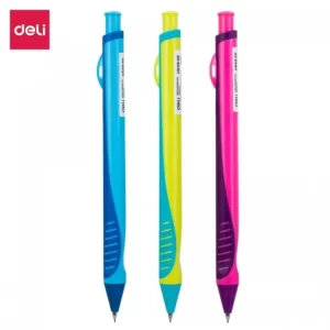 Delii Neon Elegant Mechanical clutch Pencil 0.7mm with Eraser