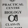 Practical Centre Notes - Biology Group For Class IX