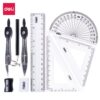 Deli EG30695 Orbit Classic Geometry Box Set 9 Pcs - Image 2