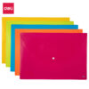 Deli EF10202 Rio Series Legal Button File Bag