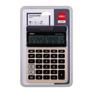 Deli EM00951 12-Digits Desktop Calculator