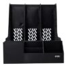 Deli EZ00122 Multi-Functional Plastic Magazine Holder 3 Compartments - Image 3
