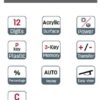 Deli Touch Series EM01211 Acrylic Keys 12-Digits Desktop Calculator - Image 4